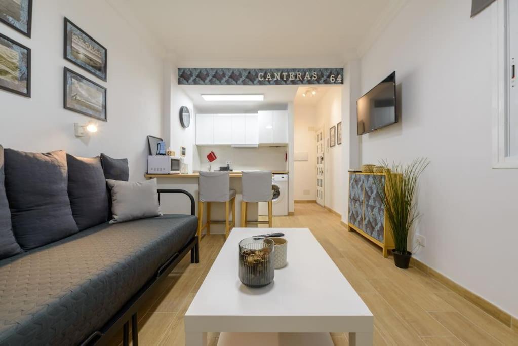 Estudio En Playa De Las Canteras ลาสปัลมาส เด กรานคานาเรีย ภายนอก รูปภาพ