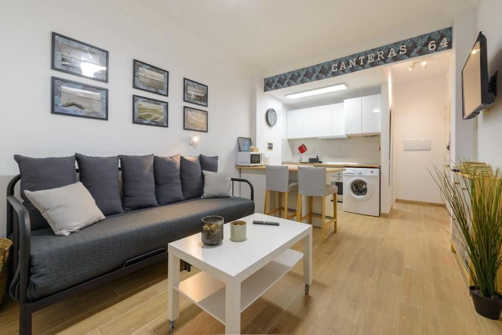 Estudio En Playa De Las Canteras ลาสปัลมาส เด กรานคานาเรีย ภายนอก รูปภาพ